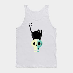 Halloween Cat Tank Top